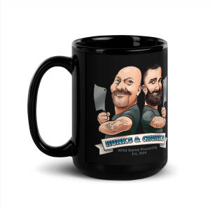 Hunks&Chunks Black Glossy Mug - Image 4